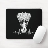 Shuttle Heartbeat Badminton Muismat (Met muis)