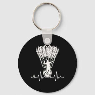 Shuttle Heartbeat Badminton Sleutelhanger