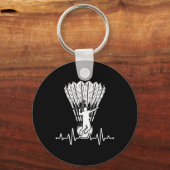 Shuttle Heartbeat Badminton Sleutelhanger (Voorkant)