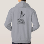 Shuttle Hugger Faded Logo Apparel Hoodie (Achterkant)