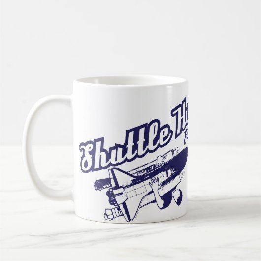 Shuttle Hugger sinds 1981 Mok koffie (Links)