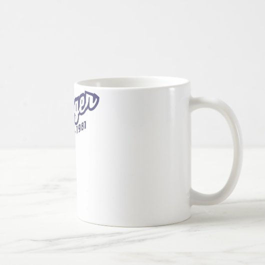 Shuttle Hugger sinds 1981 Mok koffie (Rechts)