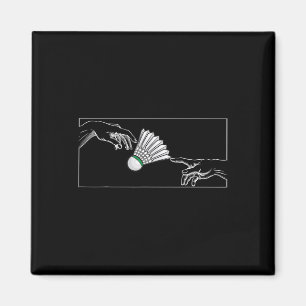 Shuttle in handen voor badmintonspelers naar Badmi Magneet