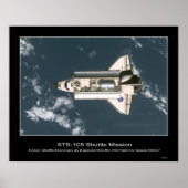 Shuttle-iss002e9749 Poster (Voorkant)