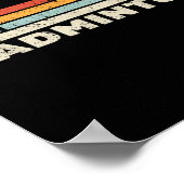 Shuttle leven is beter met badminton racket voor m poster (Hoek)