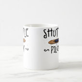 Shuttle Pilot Hand Weaving Knitting Crocheting Wea Koffiemok (Center)