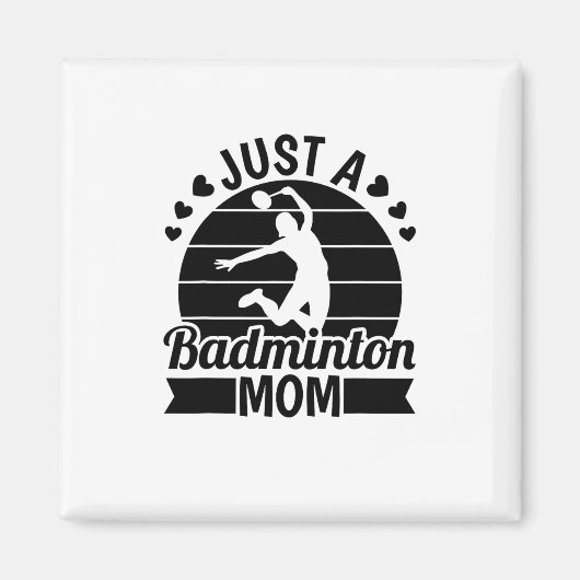 Shuttle Player Court - Team Racket Slechts Een Bad Magneet (Voorkant)