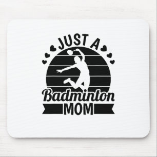 Shuttle Player Court - Team Racket Slechts Een Bad Muismat