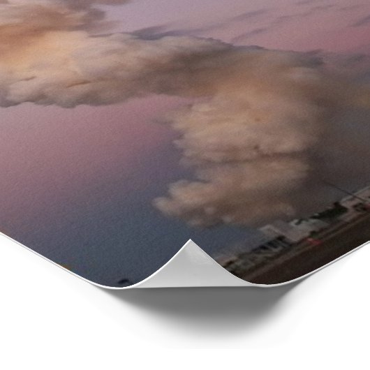 Shuttle Plume Shadow Poster (Hoek)