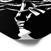 Shuttle Racket - Team Player Badminton Nin Poster (Hoek)