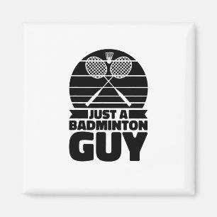 Shuttle Racquet Court Racket - Team Just A Badmint Magneet