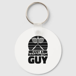 Shuttle Racquet Court Racket - Team Just A Badmint Sleutelhanger