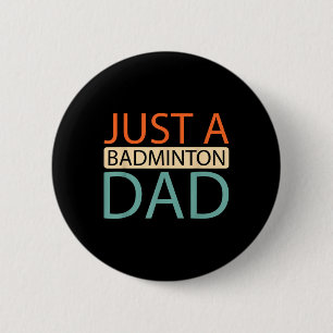 Shuttle Racquet Court - Speler Team Gewoon een Bad Ronde Button 5,7 Cm