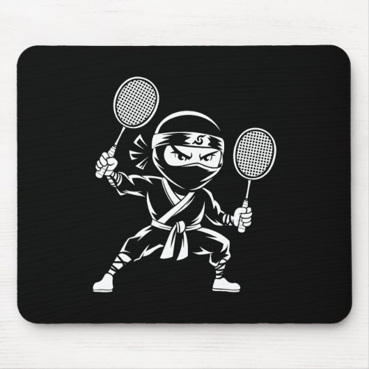 Shuttle Racquet Racket - Team Player Dominton Ninj Muismat (Voorkant)