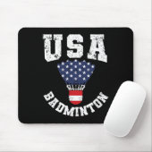 Shuttle Rood Wit Blauw 4th juli Patriottische Vere Muismat (Met muis)