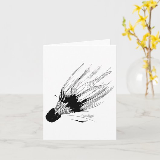 Shuttle Sketch Kaart (Gele Bloem)