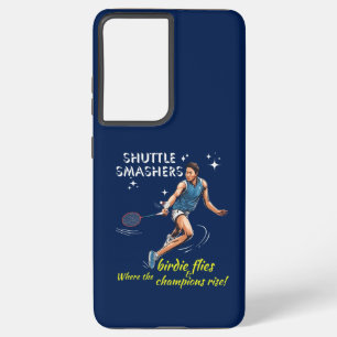 Shuttle Smashers: Waar de Birdie vliegt en Champ Samsung Galaxy Hoesje