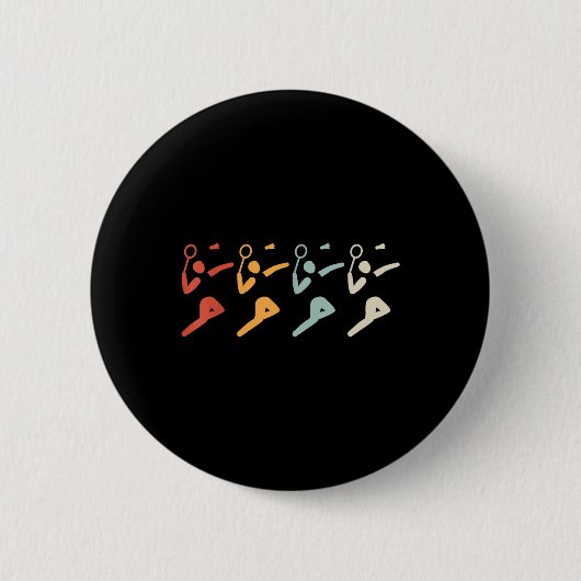 Shuttle Sport Setback Game Badmintonracket Voor Mi Ronde Button 5,7 Cm (Voorkant)
