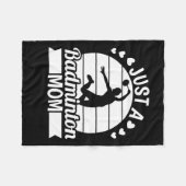 Shuttle Team Player Court - Racquet Slechts een Dm Fleece Deken (Voorkant (Horizontaal))