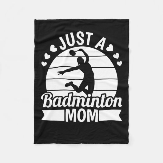 Shuttle Team Player Court - Racquet Slechts een Dm Fleece Deken (Voorkant)