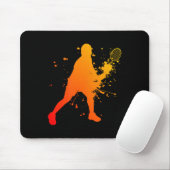 Shuttle Womens Badminton Player Mens Squash  Muismat (Met muis)