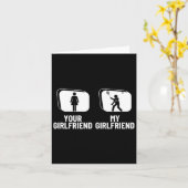 Shuttle Your Vriendin Mijn Vriendin Funny Dminto Kaart (Gele Bloem)