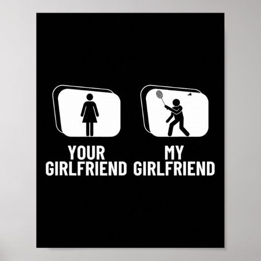 Shuttle Your Vriendin Mijn Vriendin Funny Dminto Poster (Voorkant)