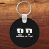 Shuttle Your Vriendin Mijn Vriendin Funny Dminto Sleutelhanger (Voorkant)