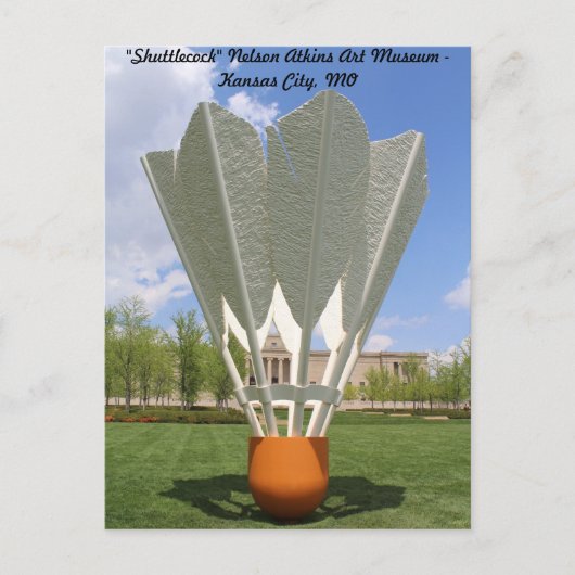 Shuttlecock # 1 briefkaart (Voorkant)