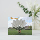 Shuttlecock # 2 briefkaart (Staand voorkant)
