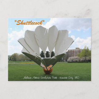 Shuttlecock # 2 briefkaart