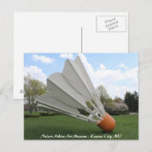 Shuttlecock # 4 briefkaart (Voorkant / Achterkant)