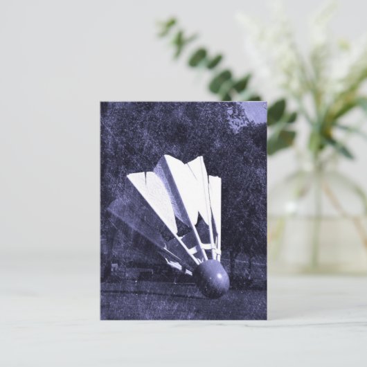 Shuttlecock Blues Briefkaart (Staand voorkant)