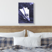 Shuttlecock Blues Canvas Afdruk (Insitu (Slaapkamer))