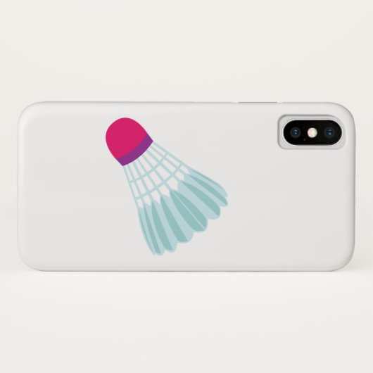 Shuttlecock Case-Mate iPhone Case (Achterkant (horizontaal))