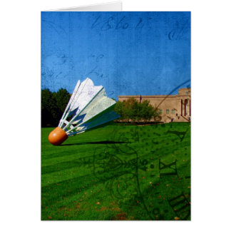 Shuttlecock op het Weld Alle onbeschreven voorkome