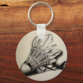 Shuttlecock Sleutelhanger (Voorkant)