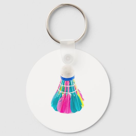 Shuttlecock Sleutelhanger (Voorkant)