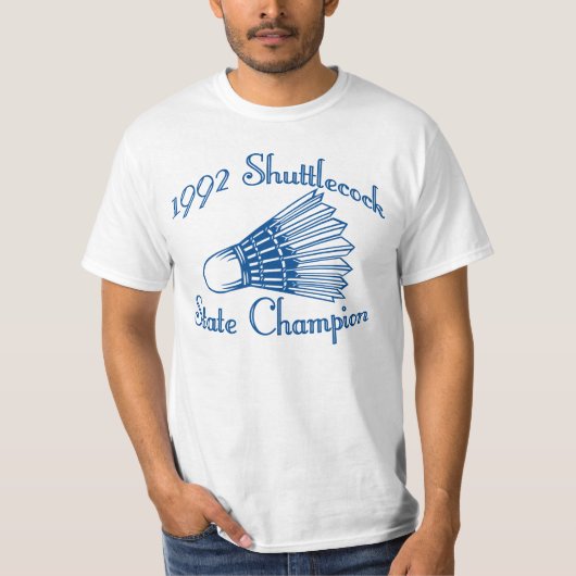 Shuttlecock State Champions T-shirt (Voorkant)