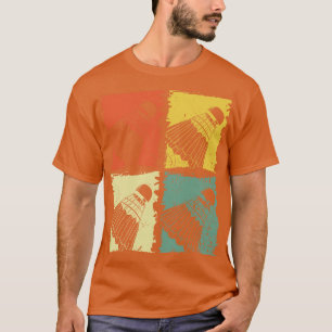 Shuttlecocks Badminton Bal Badminton Speler T-shirt