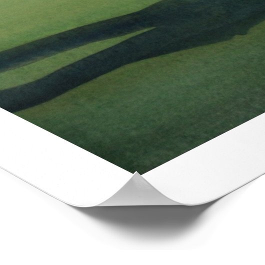 "Shuttlecocks" Paul Jackson Waterverf Poster (Hoek)