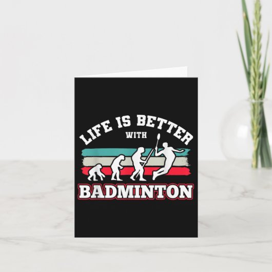 Shuttles Badminton  Kaart (Voorkant)