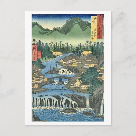 Shuzenji Izu Briefkaart (Voorkant)
