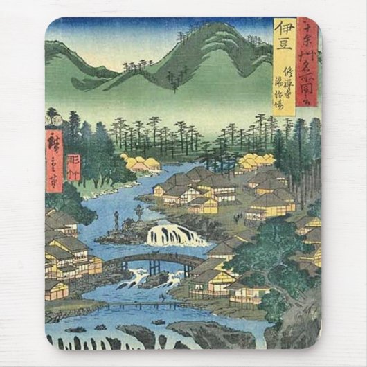 Shuzenji Izu Mousepad Muismat (Voorkant)