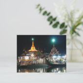 Shwe Dagon Pagoda Briefkaart (Staand voorkant)
