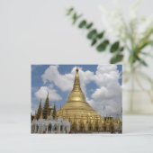 Shwe Dagon Pagoda Briefkaart (Staand voorkant)