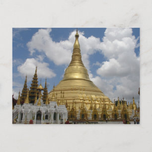 Shwe Dagon Pagoda Briefkaart