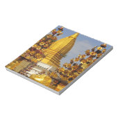 Shwe Zigon Pagoda-complex in Bagan (Pagan), Notitieblok (Linkerzijde)