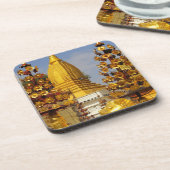 Shwe Zigon Pagodecomplex in Bagan (Pagan), Bier Onderzetter (Linkerzijde)