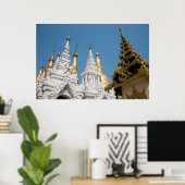 Shwedagon Pagoda Exterior Poster (Thuiskantoor)